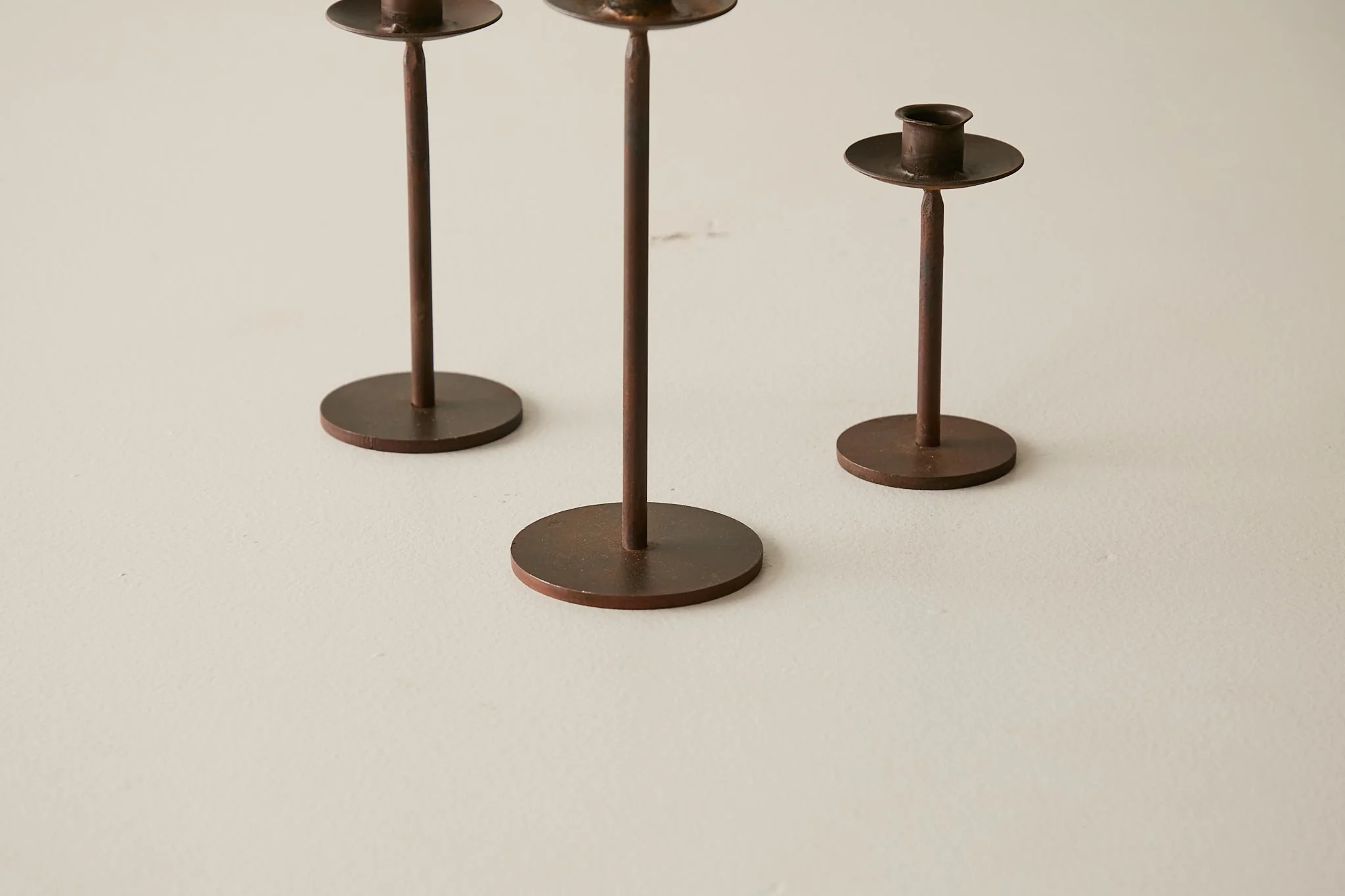 Straight Iron Candle Stand S/3 - Image 4