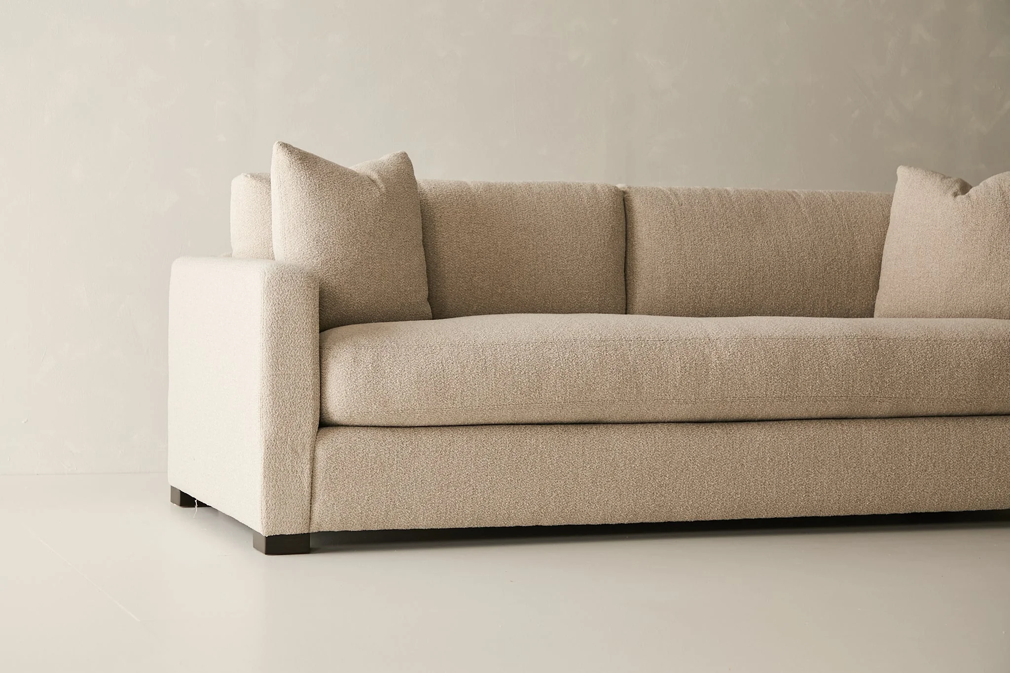Sausalito Sofa - Curly Q Fabric in Sand - Image 5