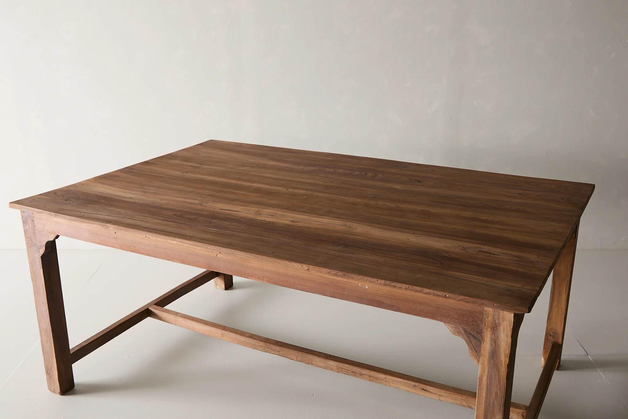 Vintage Teak Farmhouse Dining Table - Image 6