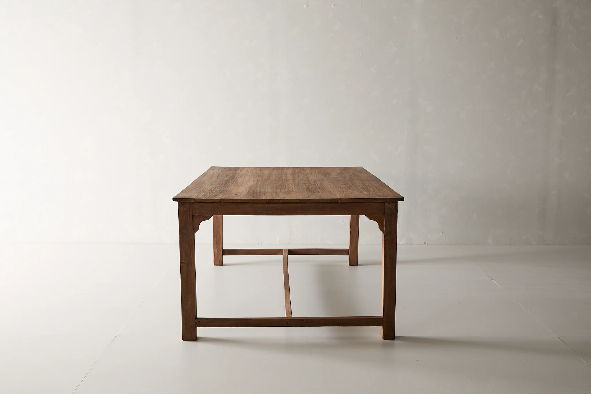 Vintage Teak Farmhouse Dining Table - Image 7