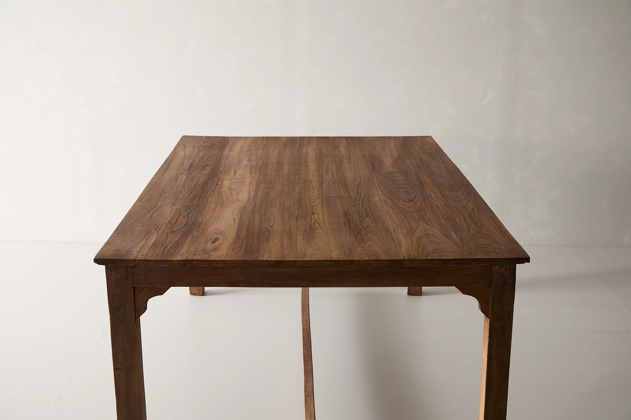 Vintage Teak Farmhouse Dining Table - Image 8